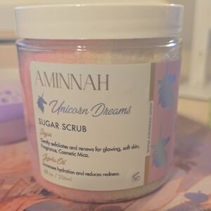 Aminnah Unicorn Dreams Sugar Scrub - Pink